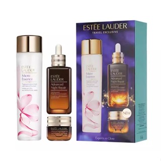 Estee Lauder ชุดดอกซากุระ ป้องกันริ้วรอย สามชิ้น