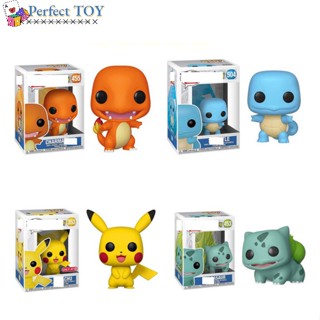 ตุ๊กตาฟิกเกอร์ PS Pop Pokemon Pikachu Bulbasaur Charmander ของเล่นสําหรับเด็ก