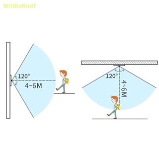 [WillBeRedT] ซ็อกเก็ตโคมไฟ LED อินฟราเรด AC85-265V เซนเซอร์ตรวจจับ PIR E27 อัตโนมัติ [ใหม่]