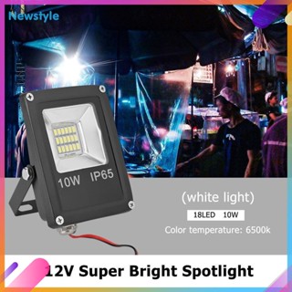 [Newstyle] Ip65 โคมไฟโปรเจคเตอร์ Led 12V กันน้ํา สําหรับติดตกแต่งผนังบ้าน (10W)