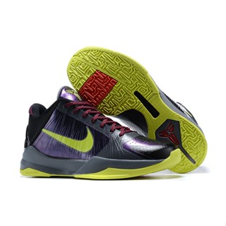 รองเท้าบาสเก็ตบอล N-i-k-e Zoom Turbo Kobe 5 Dark Clown 2023