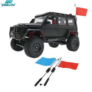 Rctown Mn Wpl ธงสัญญาณโลหะ 4wd อุปกรณ์เสริม สําหรับโมเดลรถยนต์ Diy