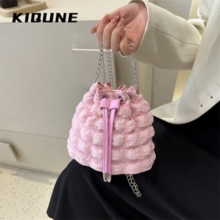 KIQUNE   กระเป๋าสะพาย ข้าง กระเป๋าผู้หญิงสะพายข้าง 2023 new  สบาย fashion High quality คุณภาพสูง L91TIMH 37Z230910