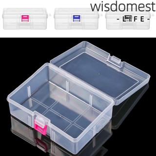 WISDOMEST กล่องพลาสติกใส คุณภาพสูง สําหรับใส่เครื่องประดับ