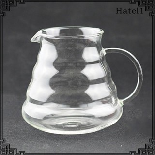 [Hatel] กาน้ําชากาแฟดริป แบบแก้วใส รูปเมฆ ใช้ซ้ําได้ สําหรับตั้งแคมป์ คาเฟ่