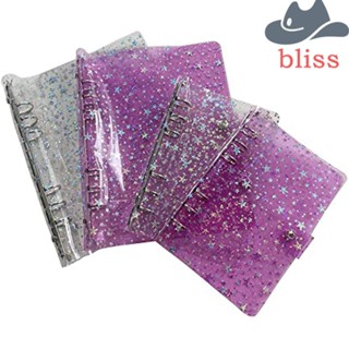 Bliss สมุดโน้ตบุ๊ก ขนาด A5 A6 ลายดาว กันน้ํา ทรงหลวม