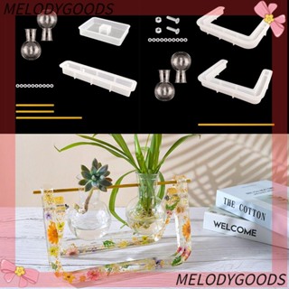MELODG กระถางดอกไม้อะคริลิค ไฮโดรโปนิก แฮนด์เมด DIY