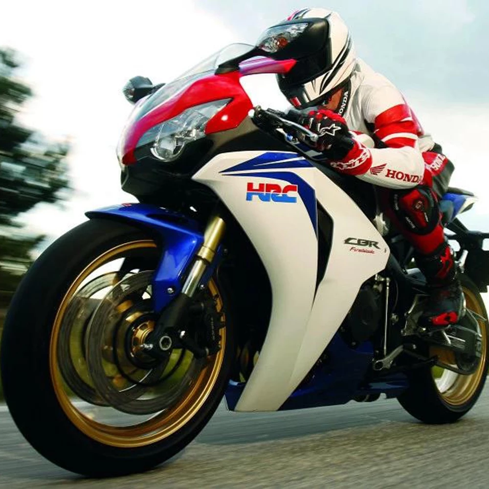 สติกเกอร์สะท้อนแสง Honda HRC สำหรับหมวกกันน็อคและมอเตอร์ไซค์ PCX Wave Click ADV Forza Super Cub ZoomerX thumbnail 3