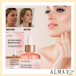 Alma Rose Oil เอสเซ้น ต่อต้านริ้วรอย ปรับปรุงริ้วรอย ยกกระชับลึก ต่อต้านริ้วรอย