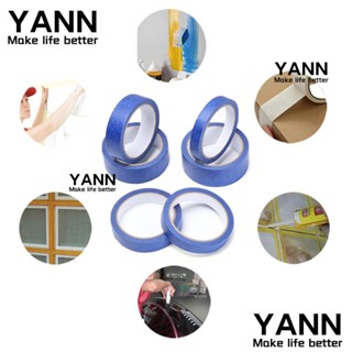 Yann1 เทปกาวสติกเกอร์ สีฟ้า เขียนได้ สําหรับตกแต่งรถยนต์ DIY