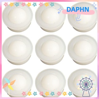 DAPHS ลูกบอลถ่ายโอน ไนล่อน ขนาดเล็ก 4.4 Lbs ~ 6.6 Lbs สีขาว สําหรับเฟอร์นิเจอร์ 10 ชิ้น