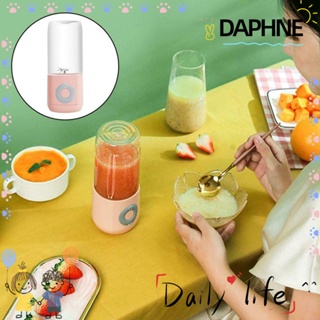 Daphne เครื่องปั่นน้ําผลไม้ แบบพกพา 6 ใบมีด 500 มล. ชาร์จ USB