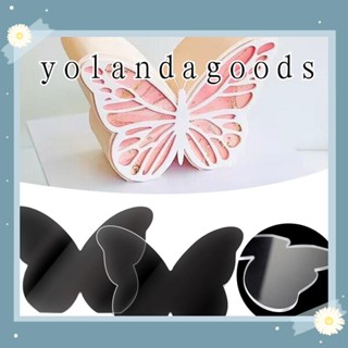 Yola 2 ชิ้น ชุดมีดโกนเค้ก เบเกอรี่ แม่พิมพ์เค้ก ตัดขนม เครื่องมือเรียบขึ้น อะคริลิคใส