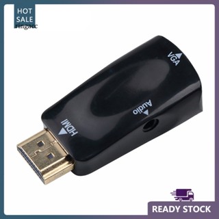 Rga อะแดปเตอร์แปลงสายเคเบิ้ลเสียง HDMI เป็น VGA ตัวผู้ เป็นตัวเมีย 1080P สําหรับ PC แล็ปท็อป