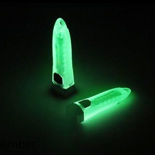 AMBER ไฟฉาย LED ขนาดเล็ก แบบพกพา กันน้ํา ที่แข็งแกร่ง อเนกประสงค์ กลางแจ้ง โคมไฟพวงกุญแจ