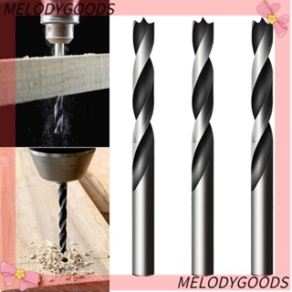 MELODG Countersunk ดอกสว่านไฟฟ้า ก้านกลม ความเร็วสูง ประสิทธิภาพสูง สําหรับงานไม้