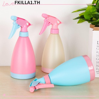 Fkilla ขวดสเปรย์รดน้ําต้นไม้ พลาสติกเปล่า ขนาด 500 มล. สีแคนดี้ สําหรับรดน้ําในสวน บ้าน หลากสี