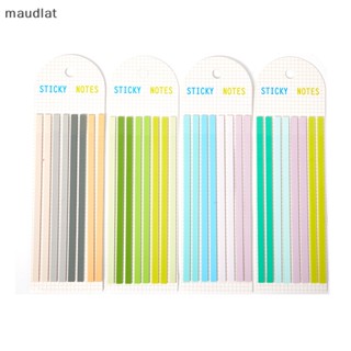 Maud สติกเกอร์ใส ลายธง สีมาการอง สําหรับติดตกแต่งโรงเรียน สํานักงาน 160 ชิ้น