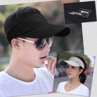 🌷 หมวกกีฬา ครึ่งใบ หมวกออกกำลังกาย แก๊ป ระบายอากาศ ผ้าร่ม เบาสบาย แฟชั่น เกรดพรีเมี่ยม 🌷