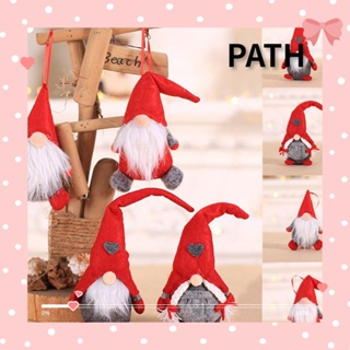 PATH ตุ๊กตาโนม ผ้ากํามะหยี่ขนนิ่ม น่ารัก สําหรับตกแต่งบ้าน เทศกาลคริสต์มาส