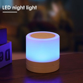 Touch Night Light USB Rechargeable LED Bedside Table Lighting Lamp Dimmable Gift