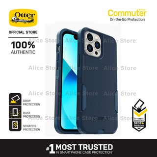 Otterbox Commuter Series เคสโทรศัพท์ สําหรับ iPhone 14 Pro Max / 14 Pro / 14 / 14 Mini เคสป้องกัน - สีน้ําเงินกรมท่า