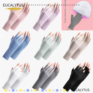 Eutus ถุงมือป้องกันรังสียูวี ป้องกันรังสียูวี สําหรับตกแต่งเล็บ