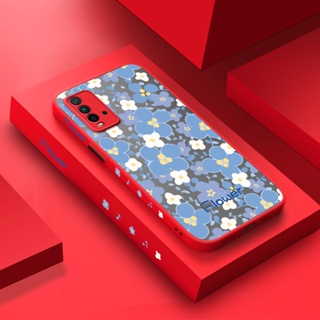 สําหรับ Xiaomi Redmi 9T Redmi 9 Power Case การ์ตูนน่ารัก ดอกไม้ ดีไซน์ใหม่ แฟชั่น ฝ้า แข็ง เคสโทรศัพท์ ซิลิโคนนิ่ม รูปแบบ กันกระแทก เคส