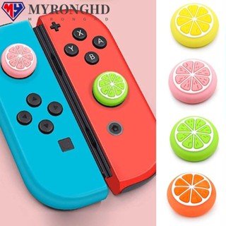 Myronghd 10 ชิ้น Thumb Grip Cap สากลเกมคอนโทรลเลอร์ Gamepad ซิลิโคนสําหรับ Nitendo Switch