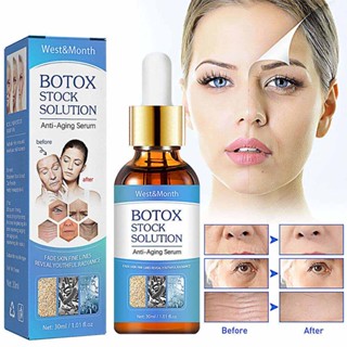 West&amp;Month botox anti-wrinkle serum Botox stock Solution Effecive Anti-aging Firming Serum 30ml