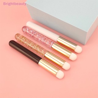 Brightbeauty แปรงแต่งหน้า หัวกลม ขนาดเล็ก สําหรับทาลิป ปัดแก้ม TH