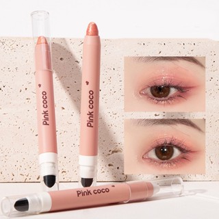 Beauty Product อายแชโดว์ ไฮไลท์ แบบแท่ง สองหัว ไฮไลท์ เนื้อเงา อเนกประสงค์ กันน้ํา