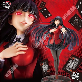 โมเดลฟิกเกอร์ Jabami Yumeko KAKEGURUI ARTFX J ขนาด 22 ซม. สีแดง สําหรับตกแต่งห้อง