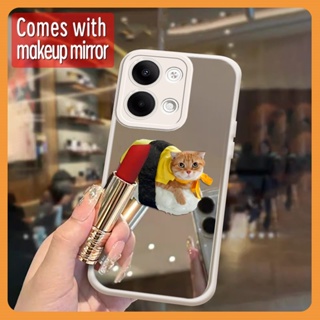 Anti drop airbag lovely Phone Case For OPPO Reno9 5G/Reno9 Pro 5G literature Full edging tulip Mirror surface originality