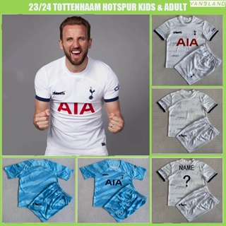 23/24 T0TTENHAAM HOTSPUR KIDS และเสื้อผู้รักษาประตู ขนาดผู้ใหญ่ HEUNG-MIN-SON HARRY KANE