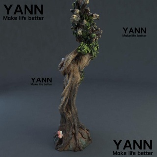 Yann1 ฟิกเกอร์เรซิ่น รูปปั้นป่านก เทพธิดาป่า ราชินี ทนทาน สําหรับตกแต่งบ้าน สํานักงาน