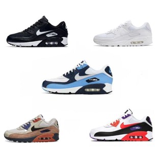 Air max 90 รองเท้าผ้าใบลําลอง ระบายอากาศ เหมาะกับการวิ่ง สไตล์เรโทร สําหรับผู้ชาย ผู้หญิง