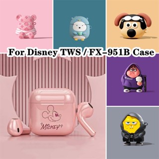 【ส่วนลด】เคสหูฟัง แบบนิ่ม ลายการ์ตูนดิสนีย์ TWS สําหรับ Disney FX-951B NO.2