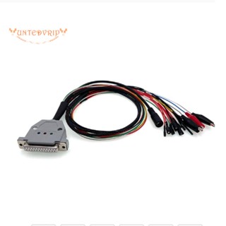 สายเคเบิลบูท 3 LED DB25 ECU อุปกรณ์เสริม สําหรับ SM2 PRO J2534 VCI ECU BATT VCC KLINE CAN-L