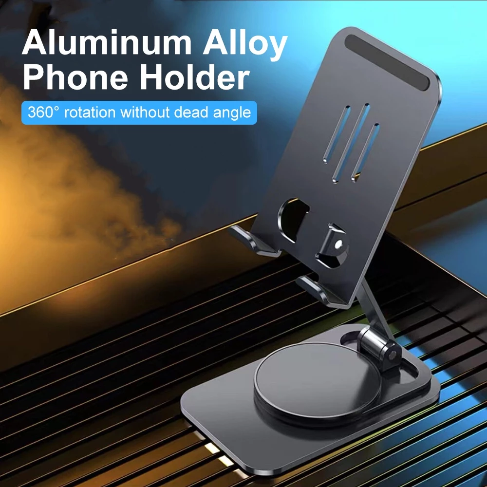 GOOJODOQ ขาตั้งแท็บเล็ต โลหะ แบบพกพา บางพิเศษ อุปกรณ์เสริม สําหรับ iPad Xiaomi Samsung thumbnail 9