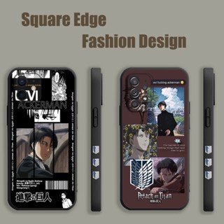 เคสโทรศัพท์มือถือ สําหรับ Samsung A7 2018 A13 Lie A01 A3 M01 Core อนิเมะ ลีไว แอคเคอร์แมน Attack on titan Levi อนิเมะ ลีไว แอคเคอร์แมน Attack on titan Levi FGQ04