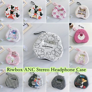 【คุณภาพสูง】กล่องเคสหูฟังสเตอริโอ ลายการ์ตูนมินนี่ สําหรับ Riwbox ANC