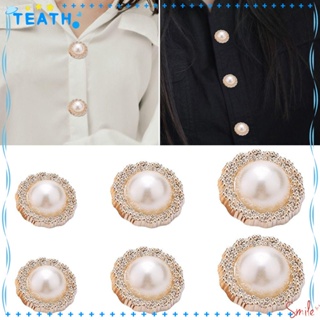 Teath กระดุมมุก แฮนด์เมด DIY สําหรับตกแต่งเสื้อผ้า 20 ชิ้น