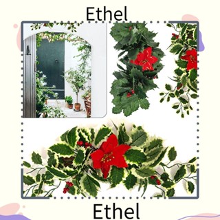 Ethel1 จี้ประตูเทียม สําหรับตกแต่งบ้าน ปาร์ตี้คริสต์มาส