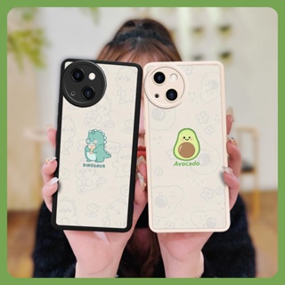 Back Cover luxurious Phone Case For iphone14 Plus funny Dirt-resistant texture heat dissipation couple Silica gel cute advanced