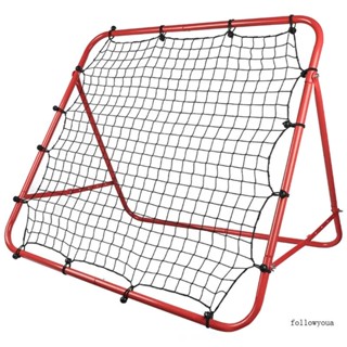 Fol Rebounder อุปกรณ์ตาข่าย ฝึกซ้อมฟุตบอล สามารถปรับได้ สําหรับผู้ใหญ่