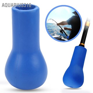 Aquarius316 ผู้ถือเบ็ดตกปลา ShockAbsorbing แบบพกพา Belly Top Pole Bracket ผู้ถือคันเบ็ด