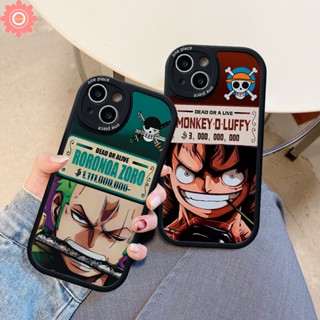 เคสโทรศัพท์มือถือแบบนิ่ม Tpu ลายการ์ตูนลูฟี่ โซโล วันพีซ สร้างสรรค์ สําหรับ Realme C35 C53 C55 C25 C25Y C15 C31 C30 C21 C21Y C17 C12 C11 C17 C20 C20A C25s C3 5i 6 8 7i 5 6s 10 9i 8i 8Pro ผ้าคลุม