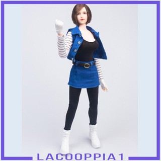 [Lacooppia1] ชุดจั๊มสูทกระโปรงยีน 1/6 แฟชั่น สําหรับฟิกเกอร์ 12 นิ้ว