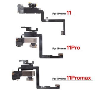 อะไหล่สายแพลําโพง พร้อมเซนเซอร์ไฟหน้า ID แบบเปลี่ยน สําหรับ iPhone 11 11Pro Max
